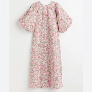 H&M Puff sleeve floral Dress
